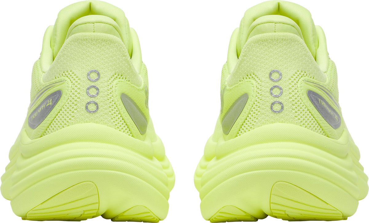 Saucony Triumph 24 Women's Running Shoes - Yellow - View 5