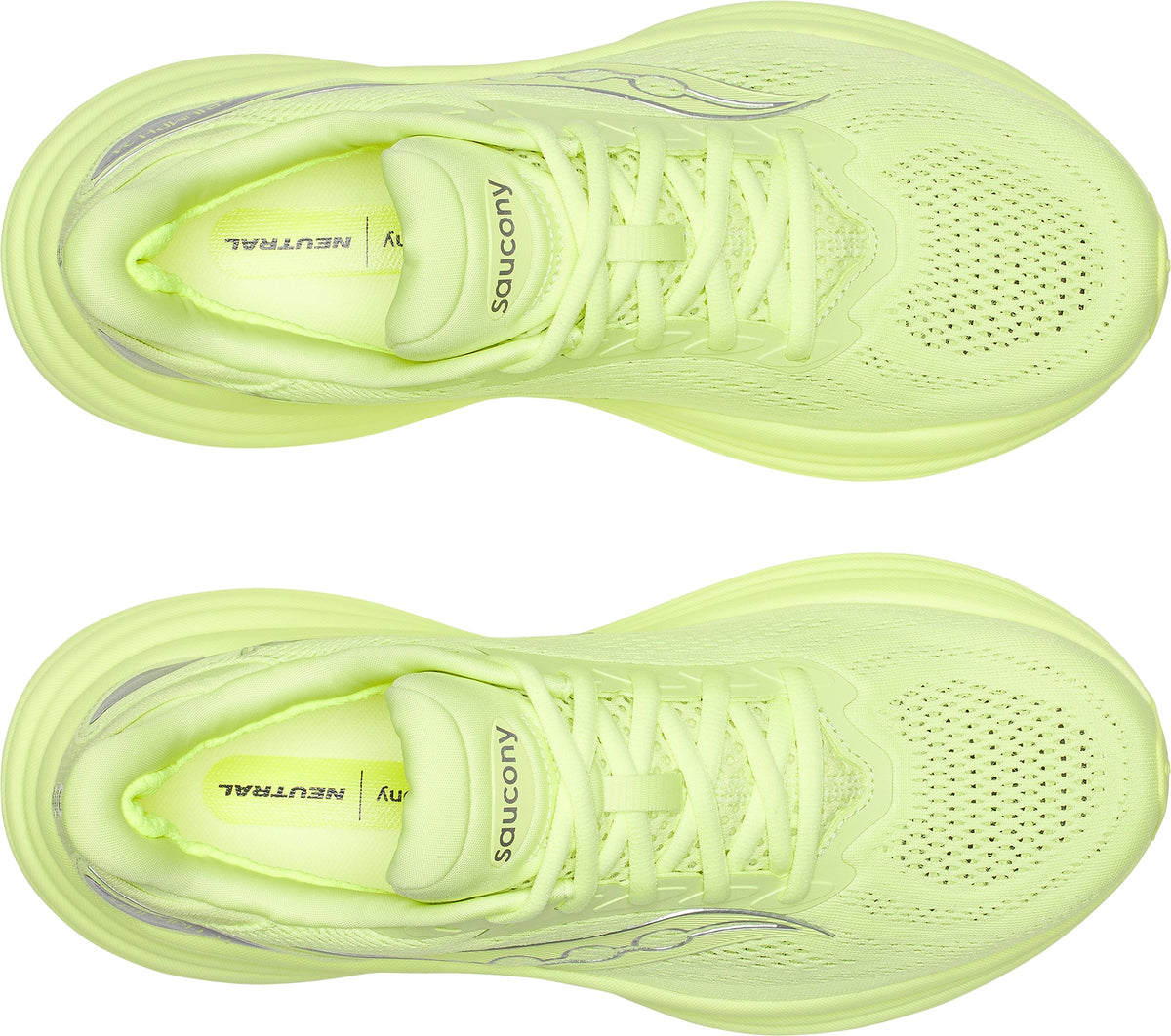 Saucony Triumph 24 Women's Running Shoes - Yellow - View 4