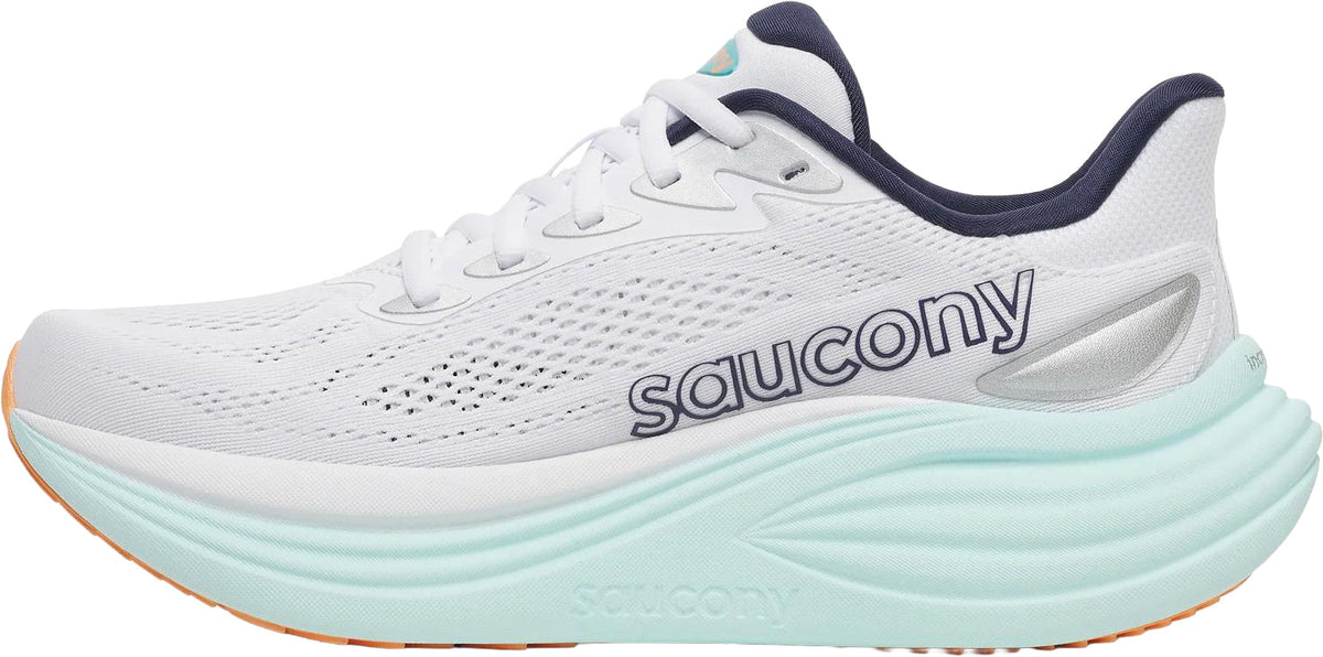 Saucony Triumph 24 Women's Running Shoes - White - View 3