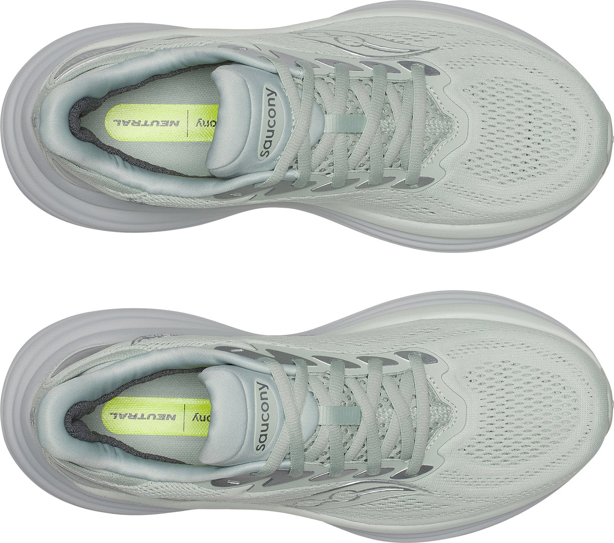 Saucony Triumph 24 Women's Running Shoes - Green - View 4