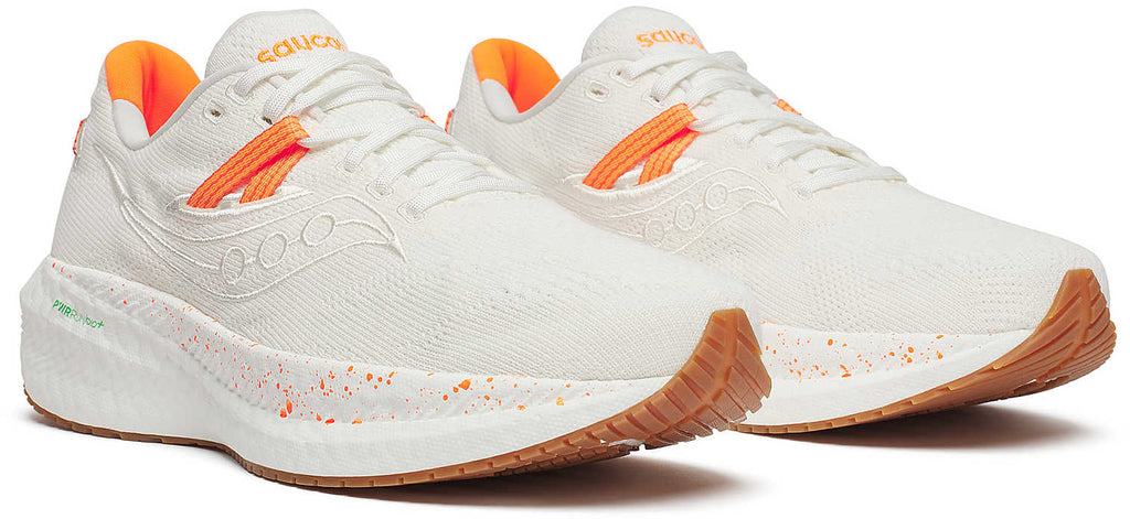 Saucony Triumph RFG Men's Running Shoes - White - View 6