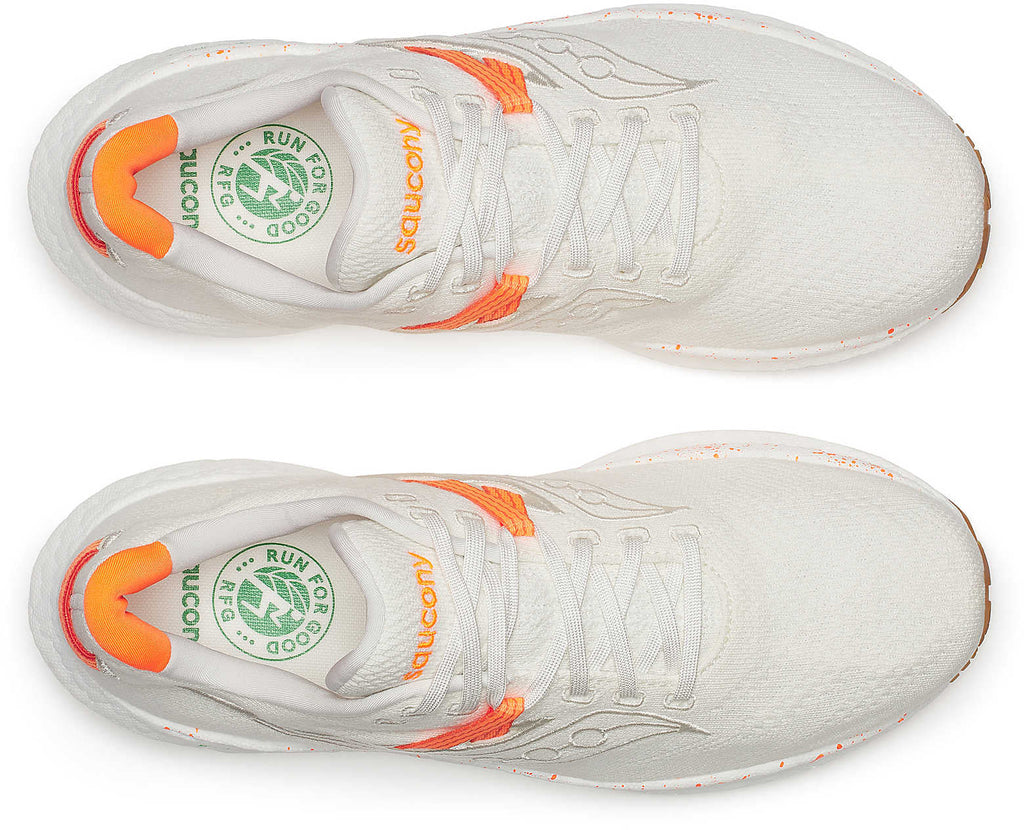 Saucony Triumph RFG Men's Running Shoes - White - View 4