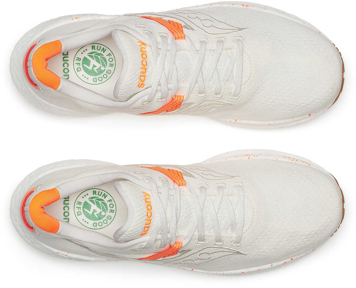 Saucony Triumph RFG Men's Running Shoes - White - View 4