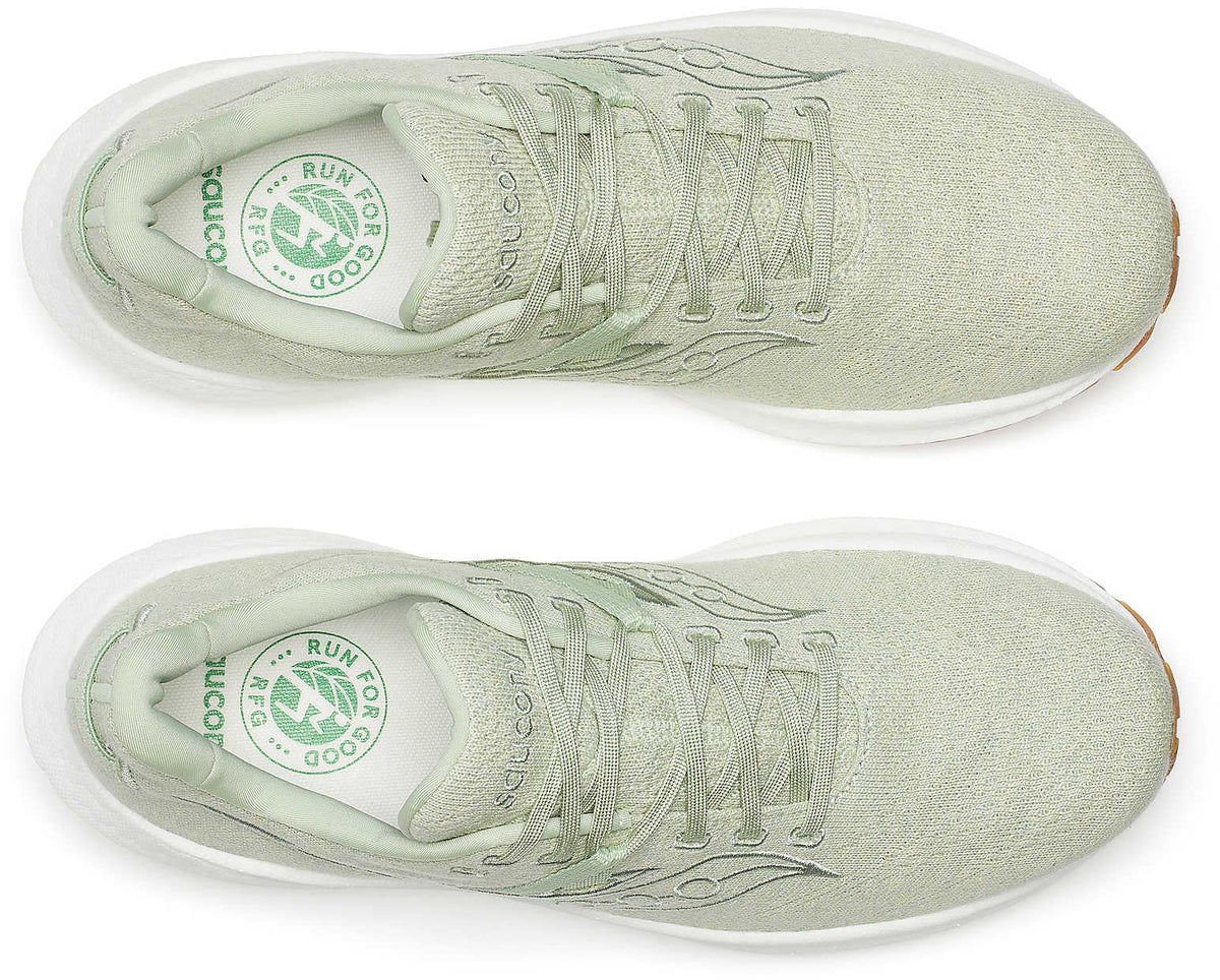 Saucony Triumph RFG Men's Running Shoes - Green - View 4