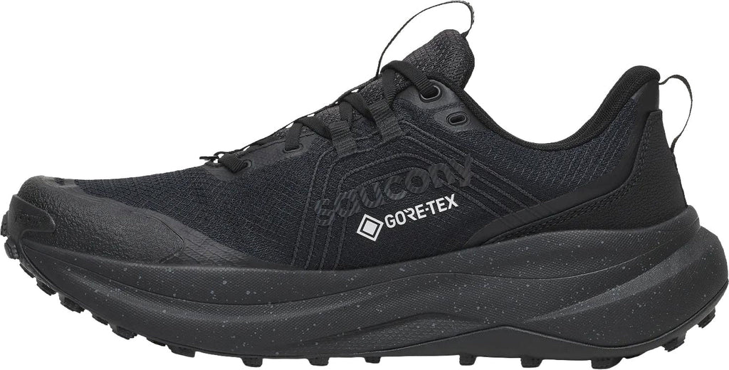 Saucony Xodus Ultra 4 GORE-TEX Men's Trail Running Shoes - Black - View 3