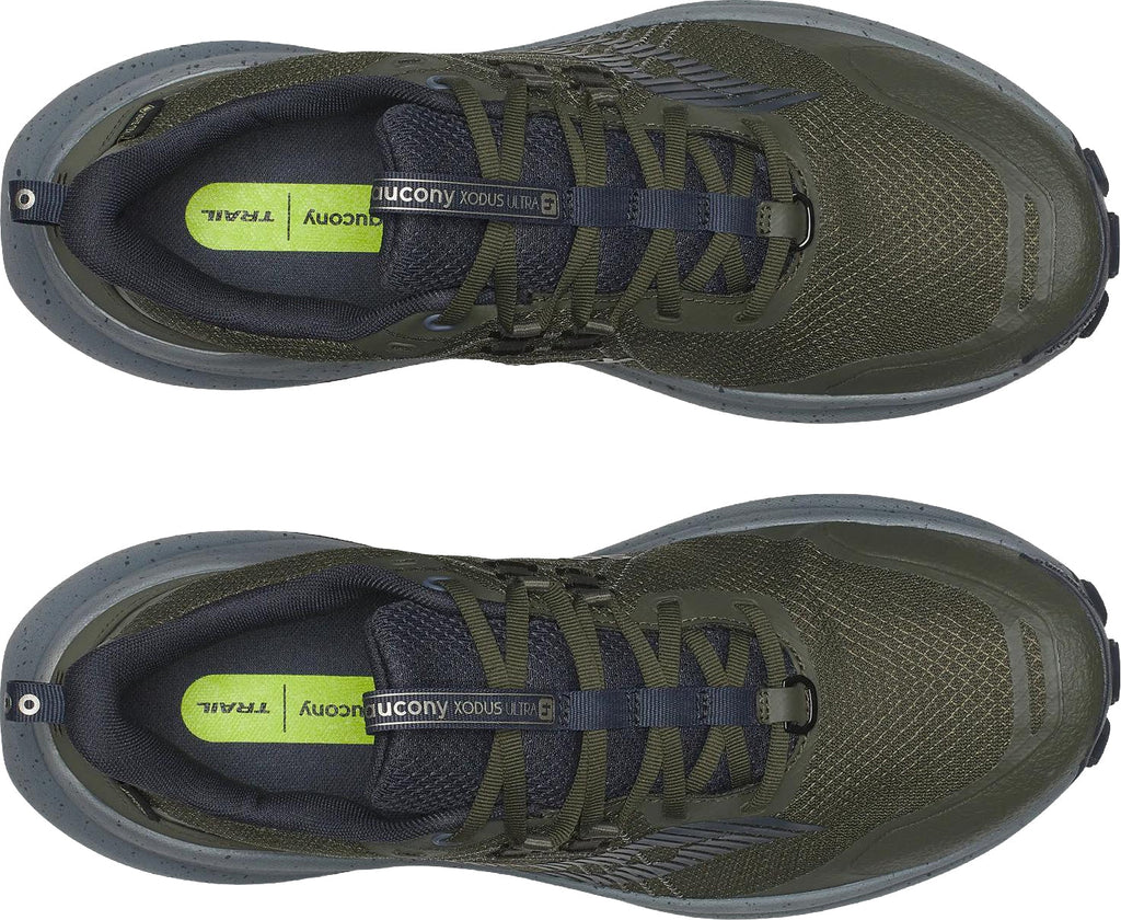 Saucony Xodus Ultra 4 GORE-TEX Men's Trail Running Shoes - Green - View 4