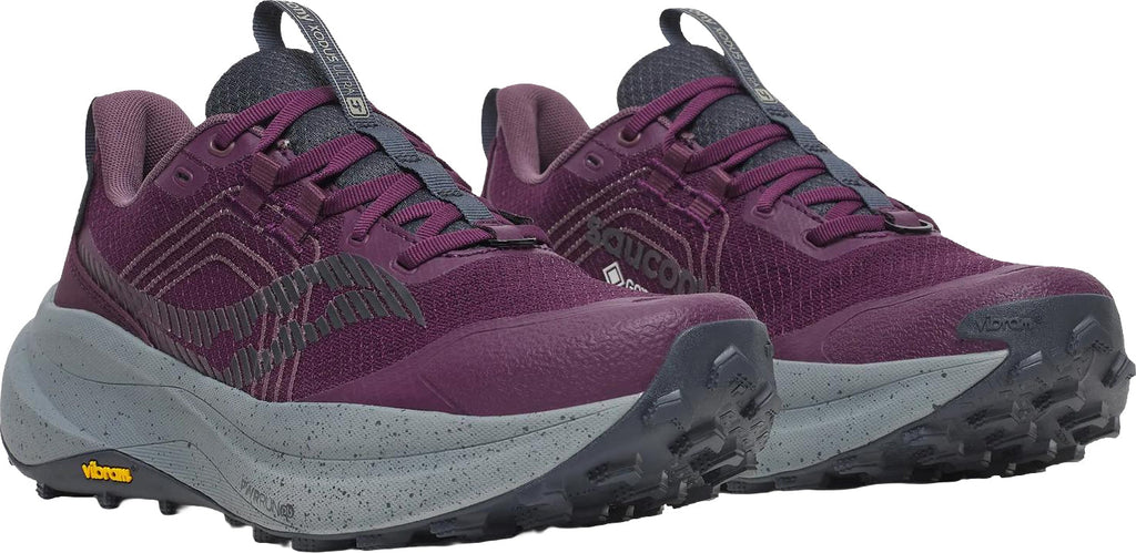 Saucony Xodus Ultra 4 GORE-TEX Women's Trail Running Shoes - Purple - View 6