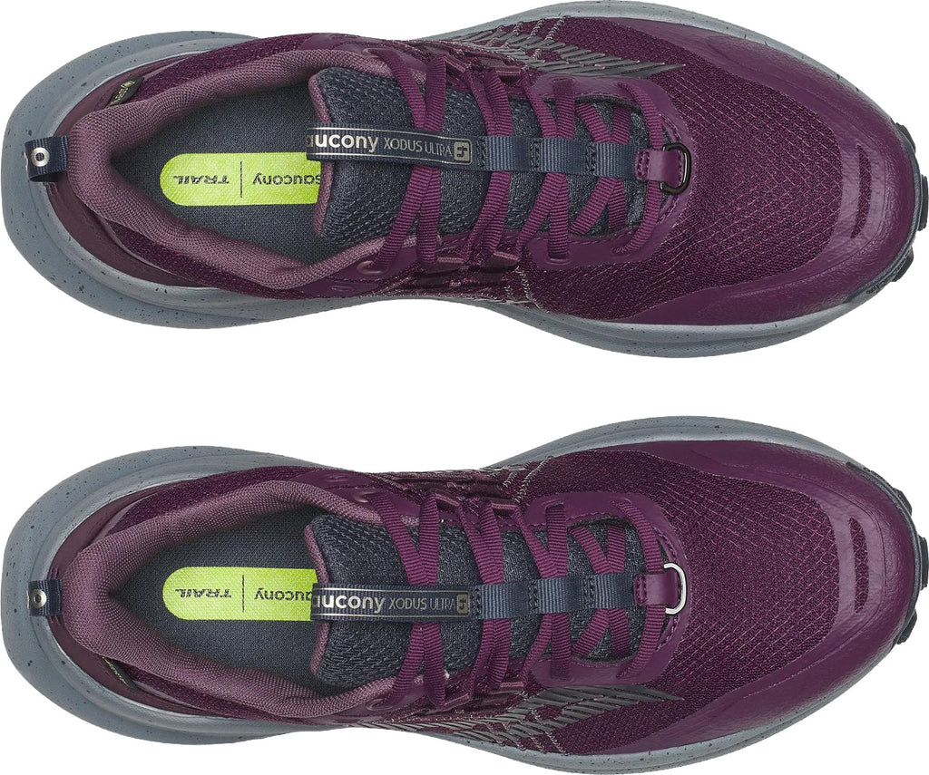 Saucony Xodus Ultra 4 GORE-TEX Women's Trail Running Shoes - Purple - View 4