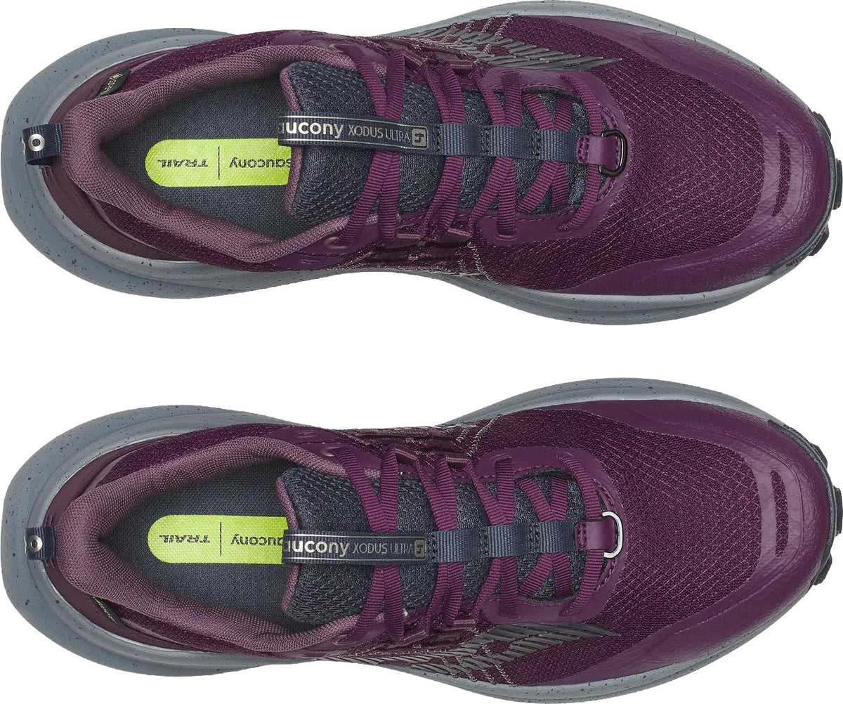 Saucony Xodus Ultra 4 GORE-TEX Women's Trail Running Shoes - Purple - View 4