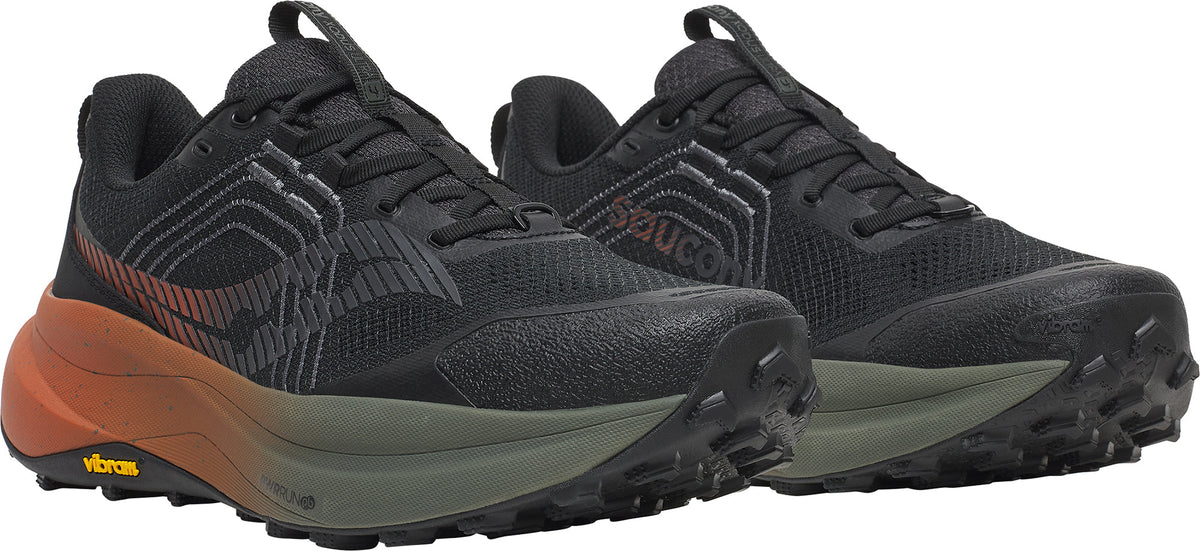 Saucony Xodus Ultra 4 Men's Trail Running Shoes - Black - View 6
