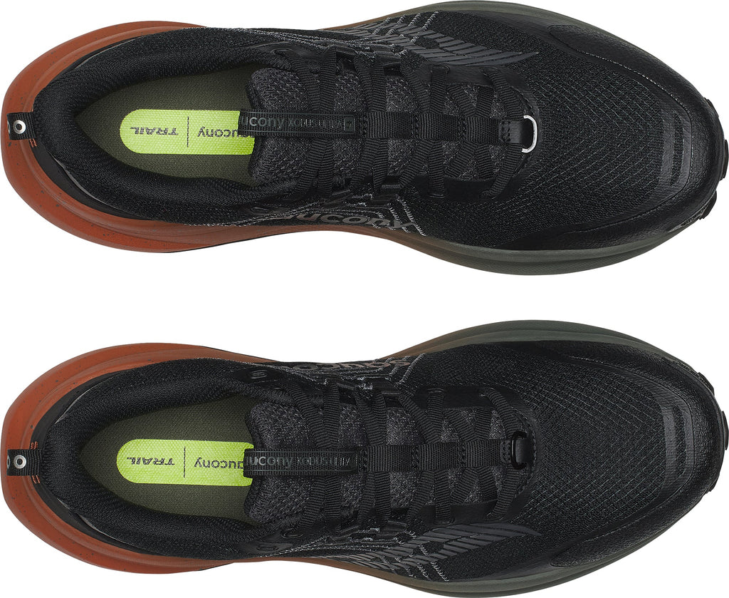 Saucony Xodus Ultra 4 Men's Trail Running Shoes - Black - View 4