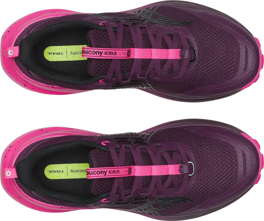 Saucony Xodus Ultra 4 Women's Trail Running Shoes - Pink - View 4
