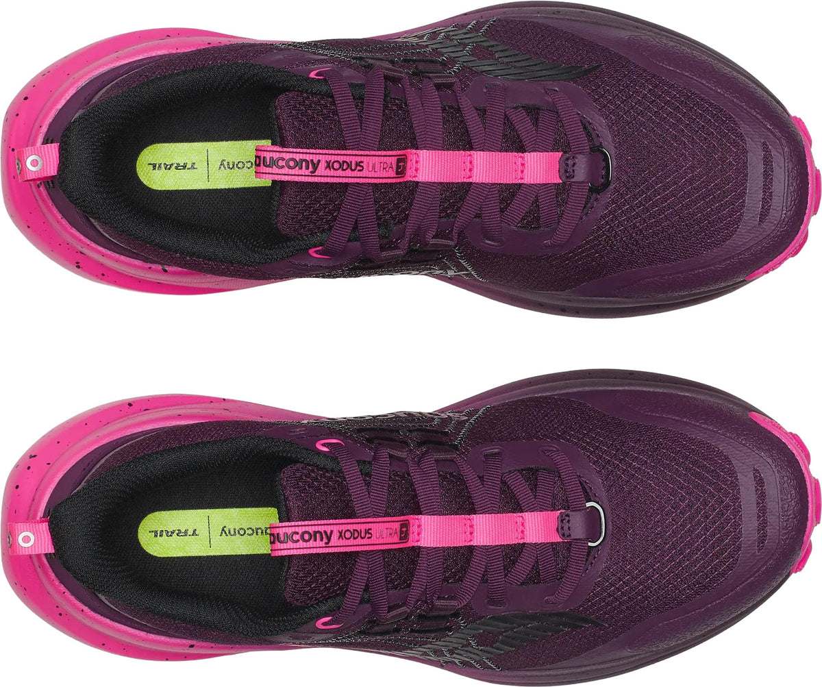 Saucony Xodus Ultra 4 Women's Trail Running Shoes - Pink - View 4