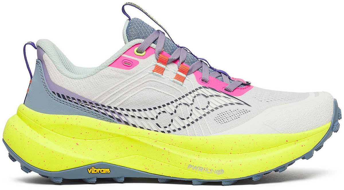 Saucony Xodus Ultra 4 Women's Trail Running Shoes - White - View 1