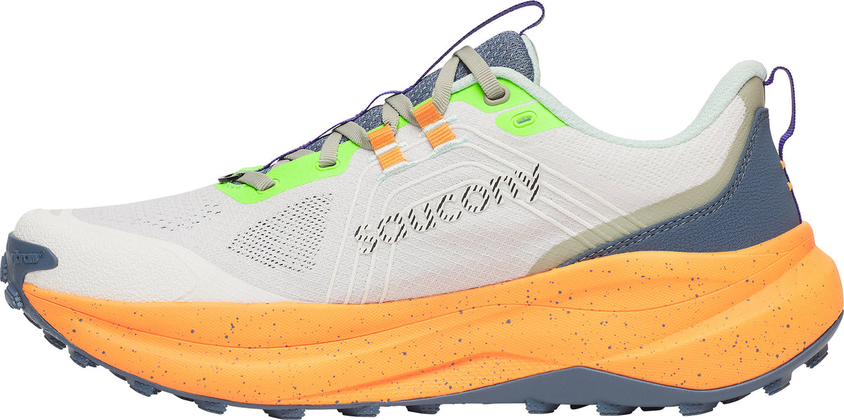 Saucony Xodus Ultra 4 Men's Trail Running Shoes - White - View 3
