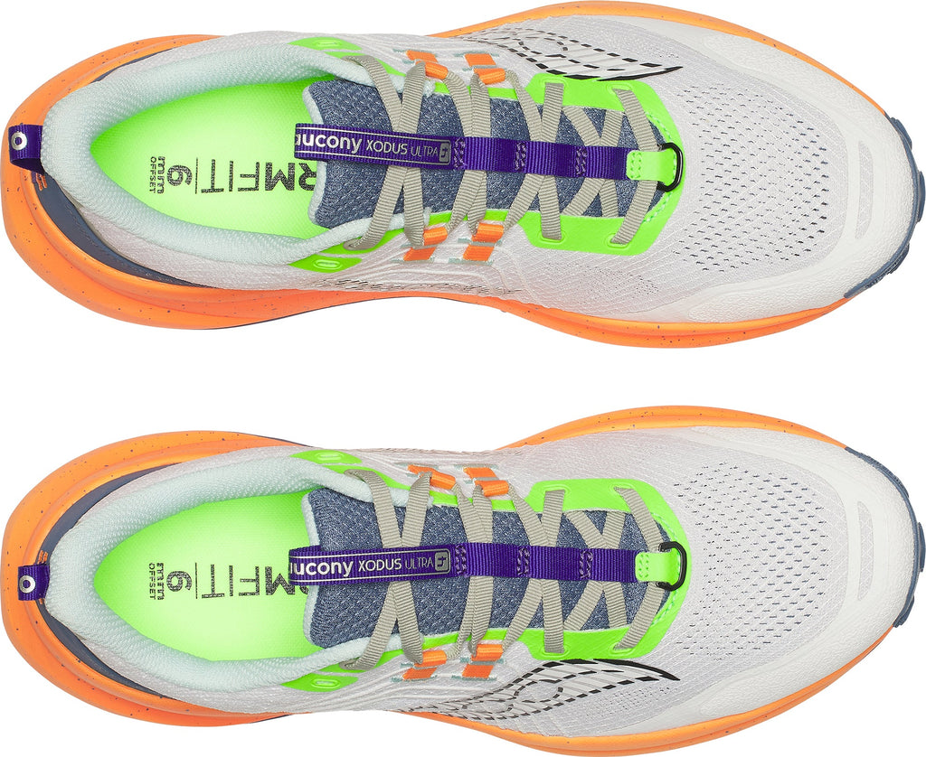 Saucony Xodus Ultra 4 Men's Trail Running Shoes - White - View 4