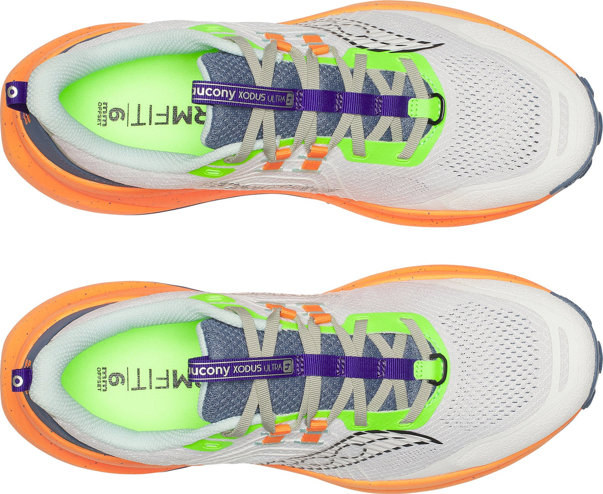 Saucony Xodus Ultra 4 Men's Trail Running Shoes - White - View 4