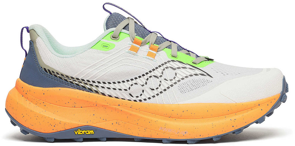 Saucony Xodus Ultra 4 Men's Trail Running Shoes - White - View 1