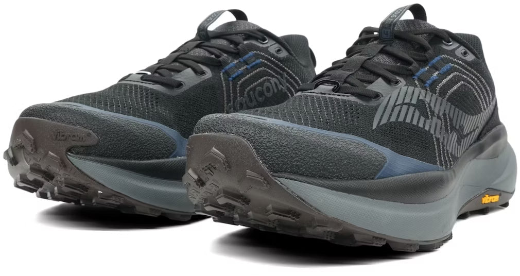 Saucony Xodus Ultra 4 Men's Trail Running Shoes - Black - View 5