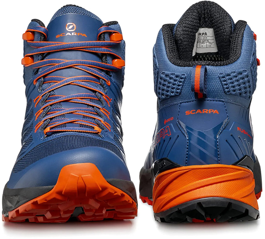 Scarpa Rush Mid GORE-TEX Walking Boots - Blue - View 5