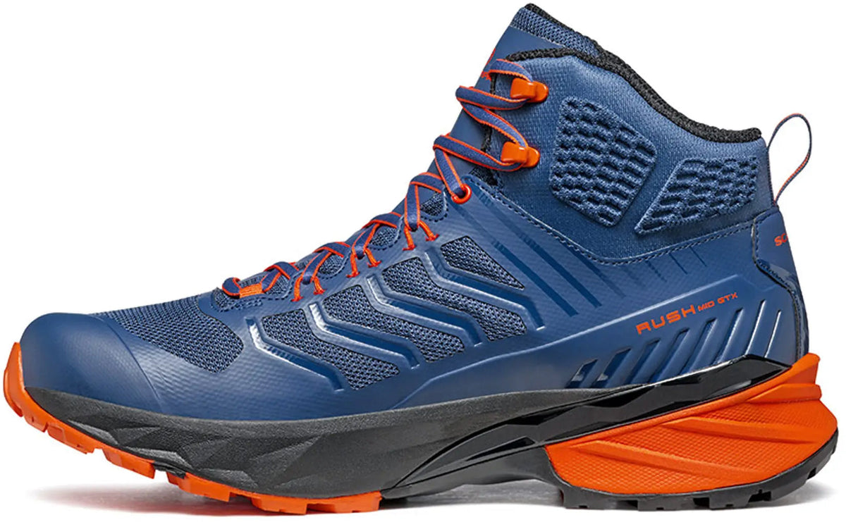 Scarpa Rush Mid GORE-TEX Walking Boots - Blue - View 3