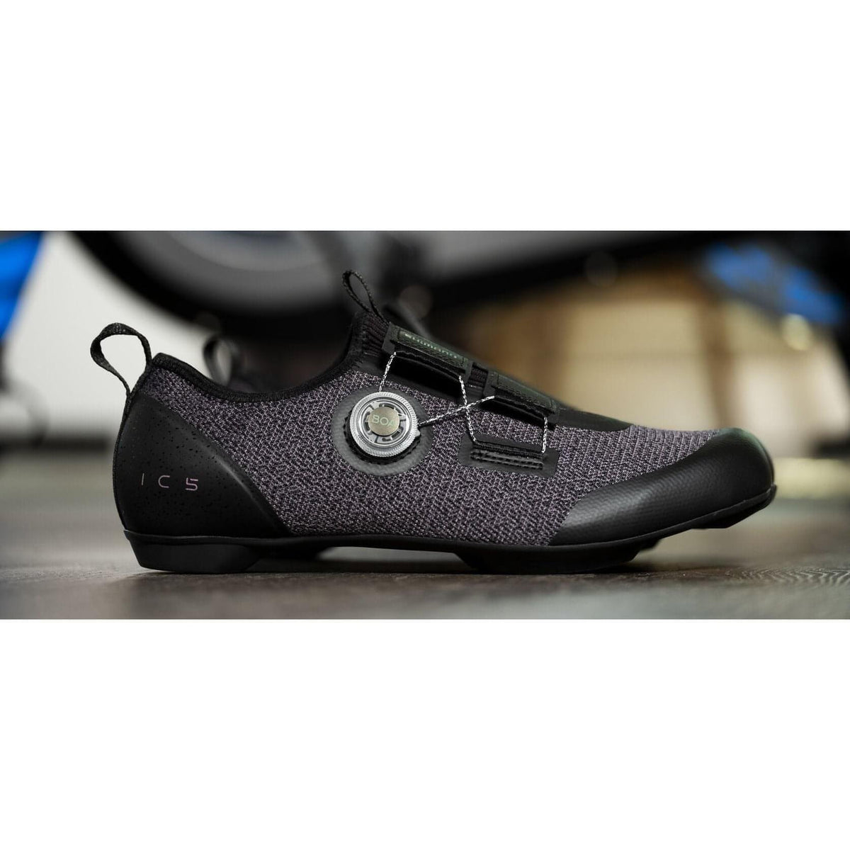 Shimano IC501 Indoor / Spinning Unisex Cycling Shoes - Black - View 8