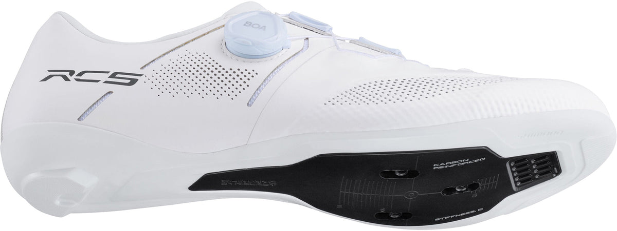 Shimano RC503 Men's Road Cycling Shoes - White - View 6