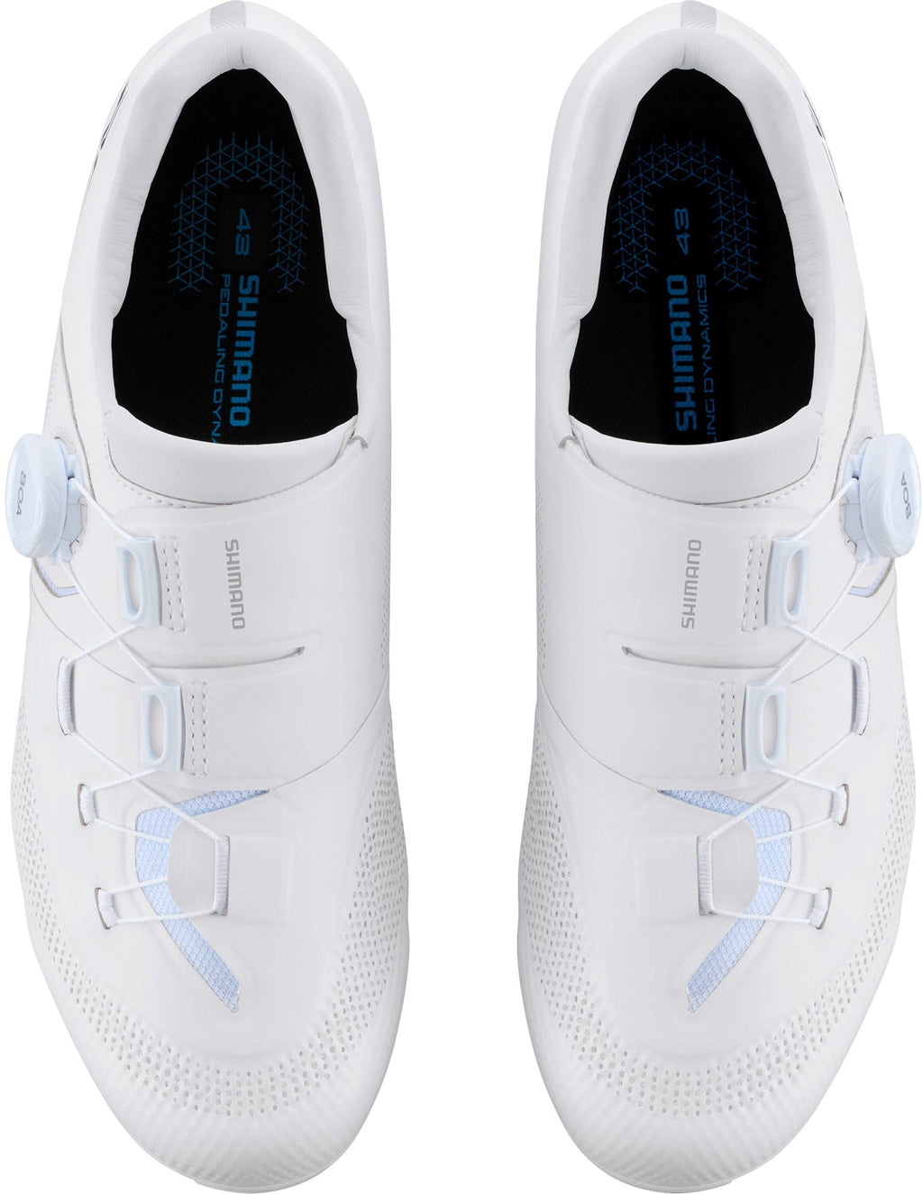 Shimano RC503 Men's Road Cycling Shoes - White - View 4