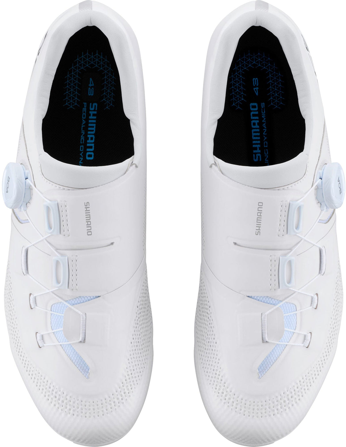 Shimano RC503 Men's Road Cycling Shoes - White - View 4