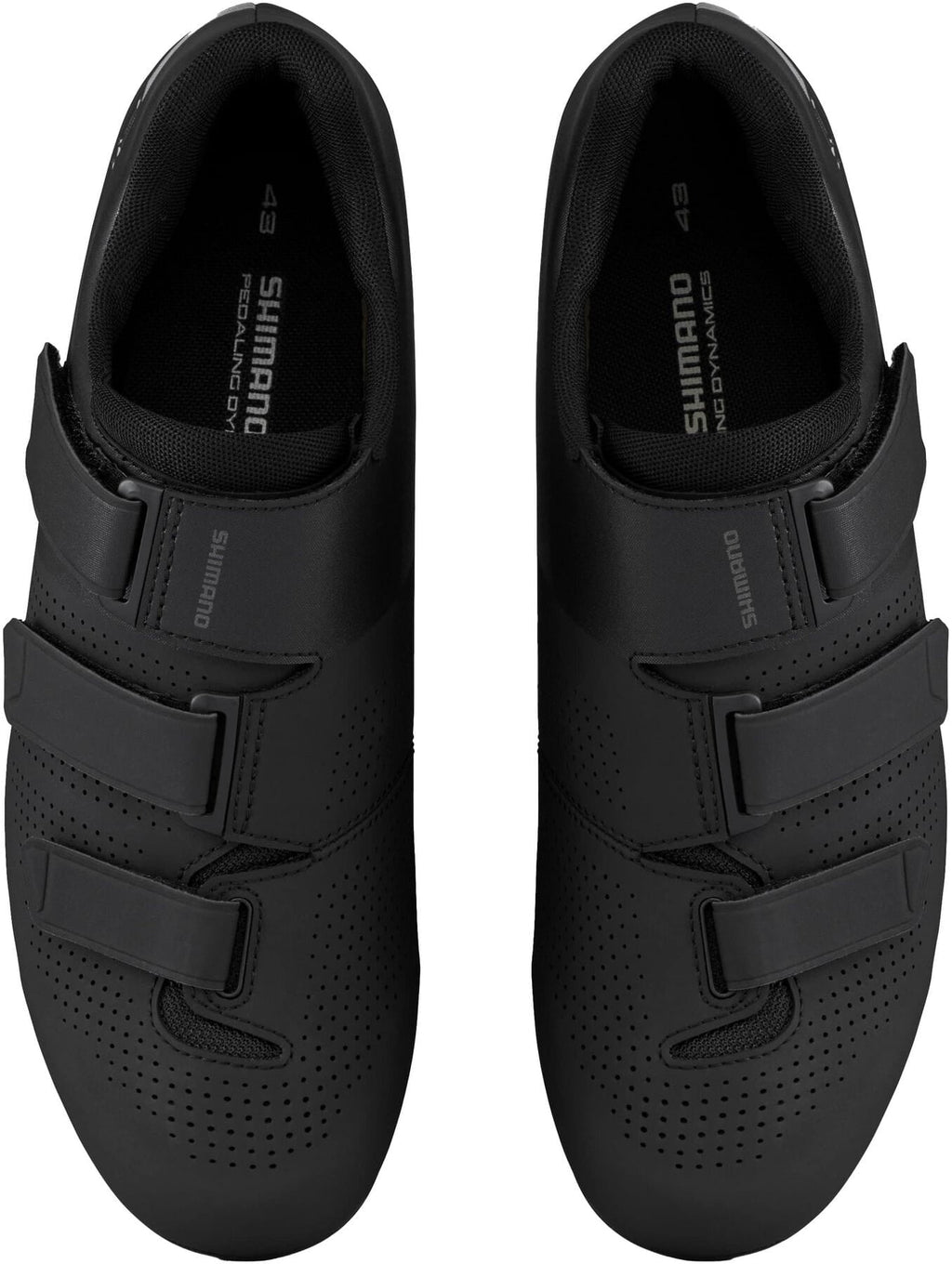 Shimano RC102 Men's Road Cycling Shoes - Black - View 4