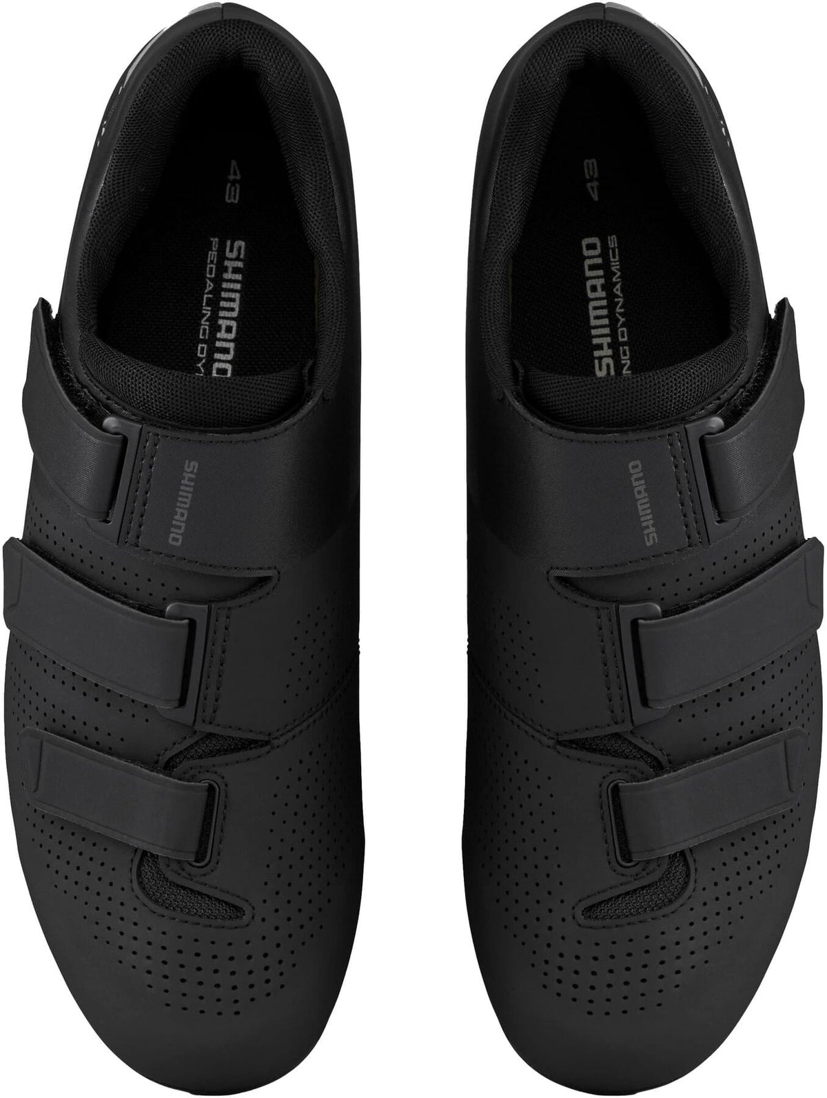 Shimano RC102 Men's Road Cycling Shoes - Black - View 4