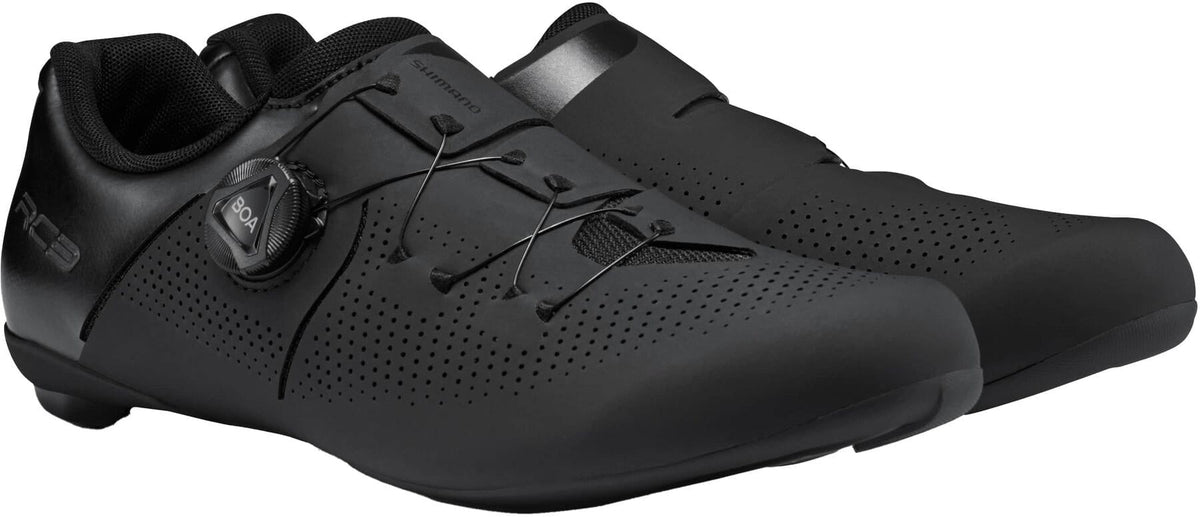 Shimano RC302 Men's Road Cycling Shoes - Black - View 5