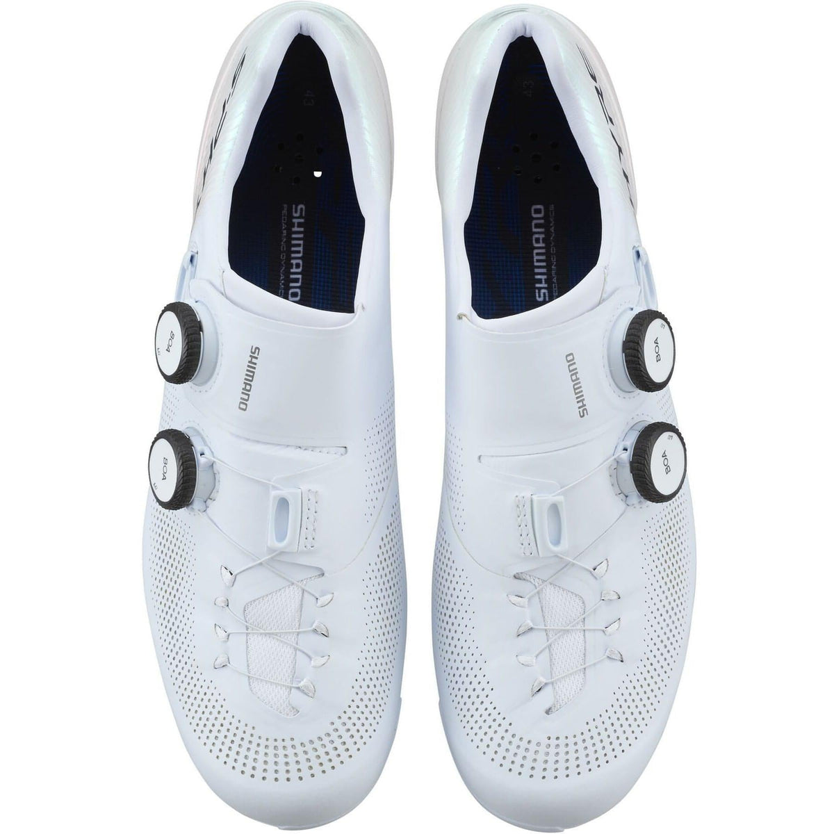 Shimano RC903 S-Phyre Road Cycling Shoes - White - View 4