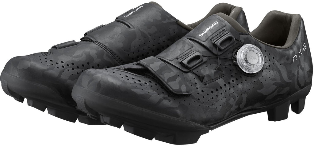 Shimano RX600 Men's Gravel Cycling Shoes - Black - View 4