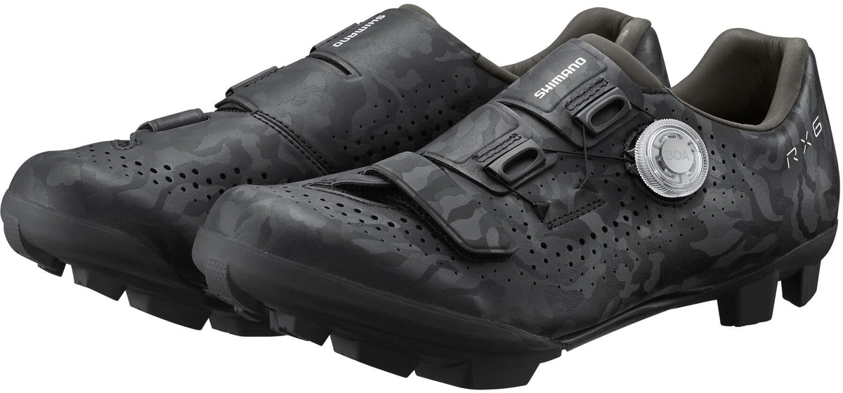 Shimano RX600 Men's Gravel Cycling Shoes - Black - View 4