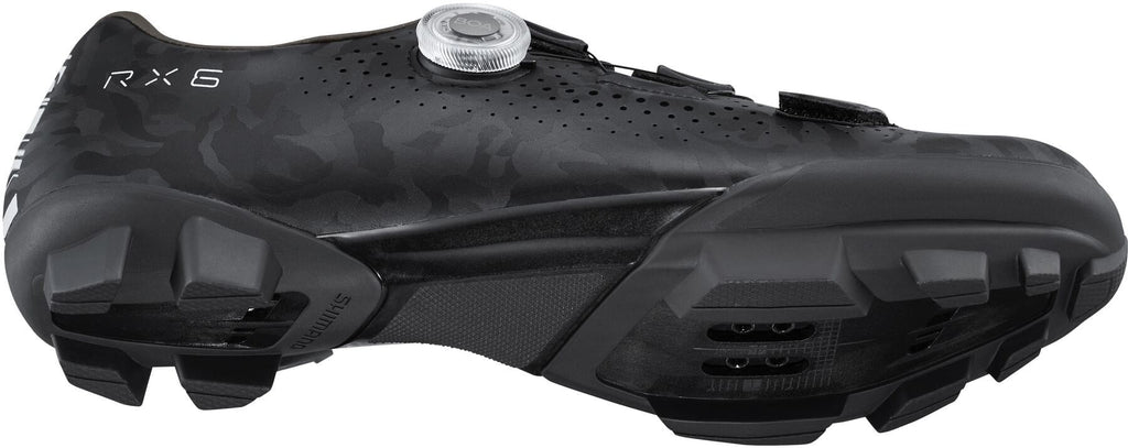 Shimano RX600 Men's Gravel Cycling Shoes - Black - View 5