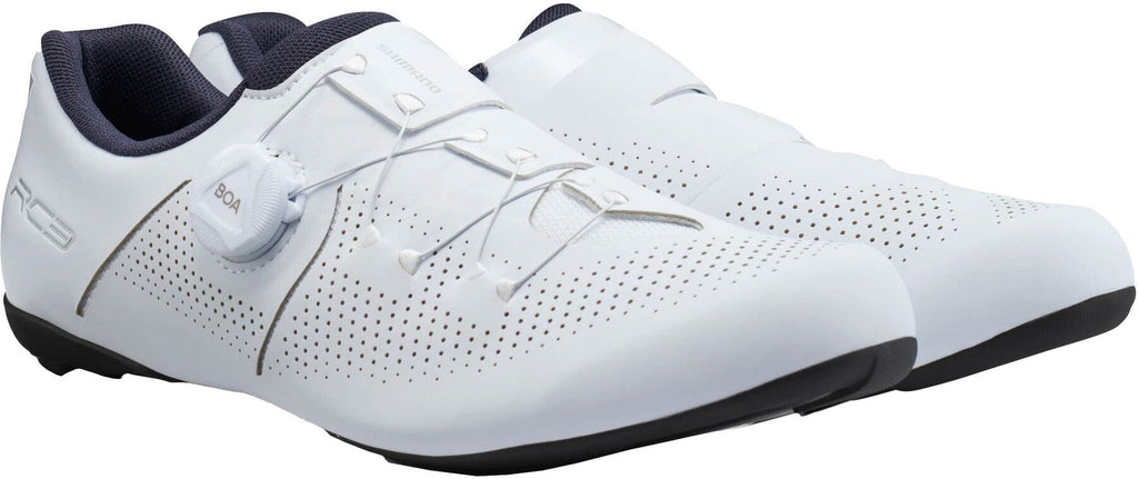 Shimano RC302 Men's Road Cycling Shoes - White - View 5