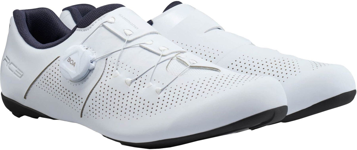 Shimano RC302 Men's Road Cycling Shoes - White - View 5