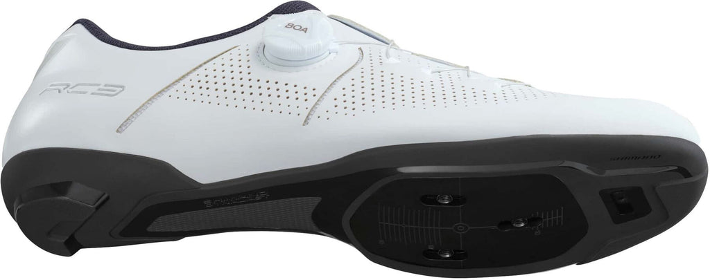 Shimano RC302 Men's Road Cycling Shoes - White - View 6