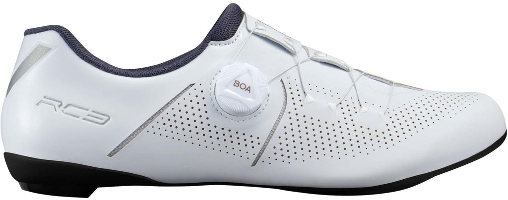 Shimano RC302 Men's Road Cycling Shoes - White - View 1