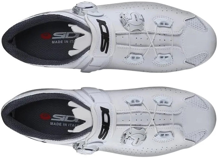 Sidi Genius 10 Road Cycling Shoes - White - View 4