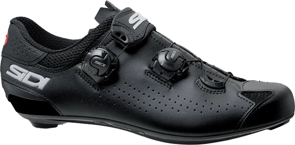 Sidi Genius 10 Road Cycling Shoes - Black - View 1