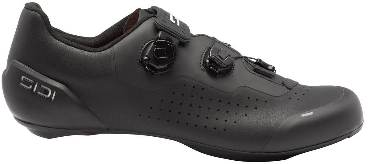Sidi Genius X Road Cycling Shoes - Black - View 1
