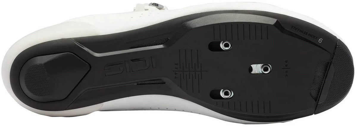 Sidi Genius X Road Cycling Shoes - White - View 2