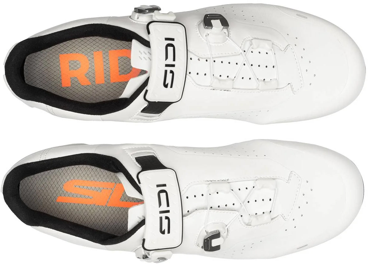 Sidi Genius X Road Cycling Shoes - White - View 4