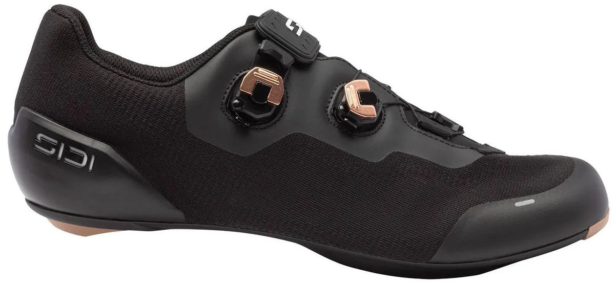 Sidi Genius X Vapo Road Cycling Shoes - Black - View 1