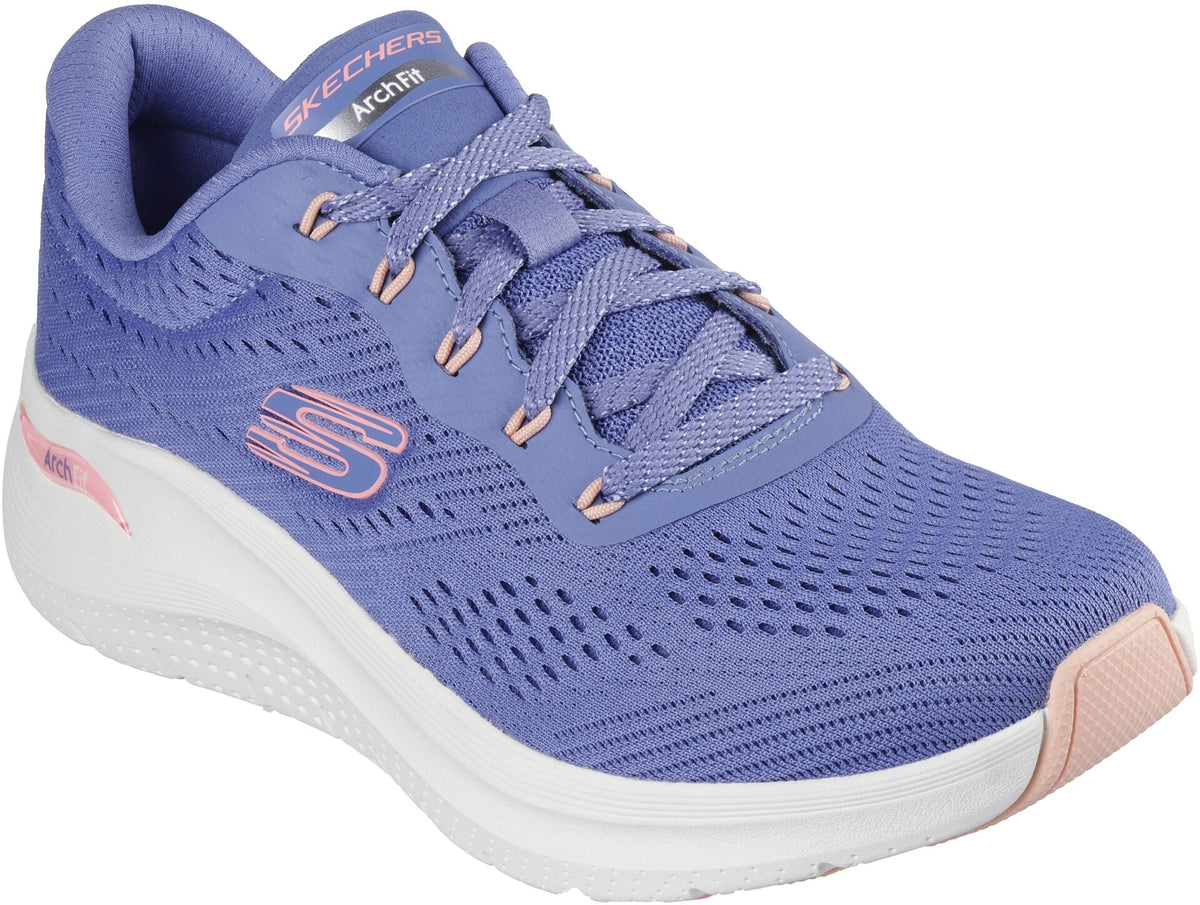 Skechers Arch Fit 2.0 Big League Women's Shoes - Blue - View 5
