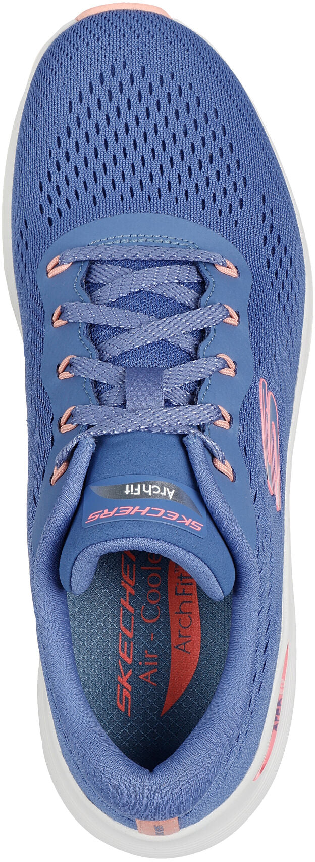 Skechers Arch Fit 2.0 Big League Women's Shoes - Blue - View 4