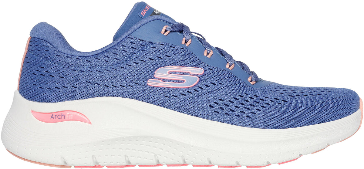 Skechers Arch Fit 2.0 Big League Women's Shoes - Blue - View 1