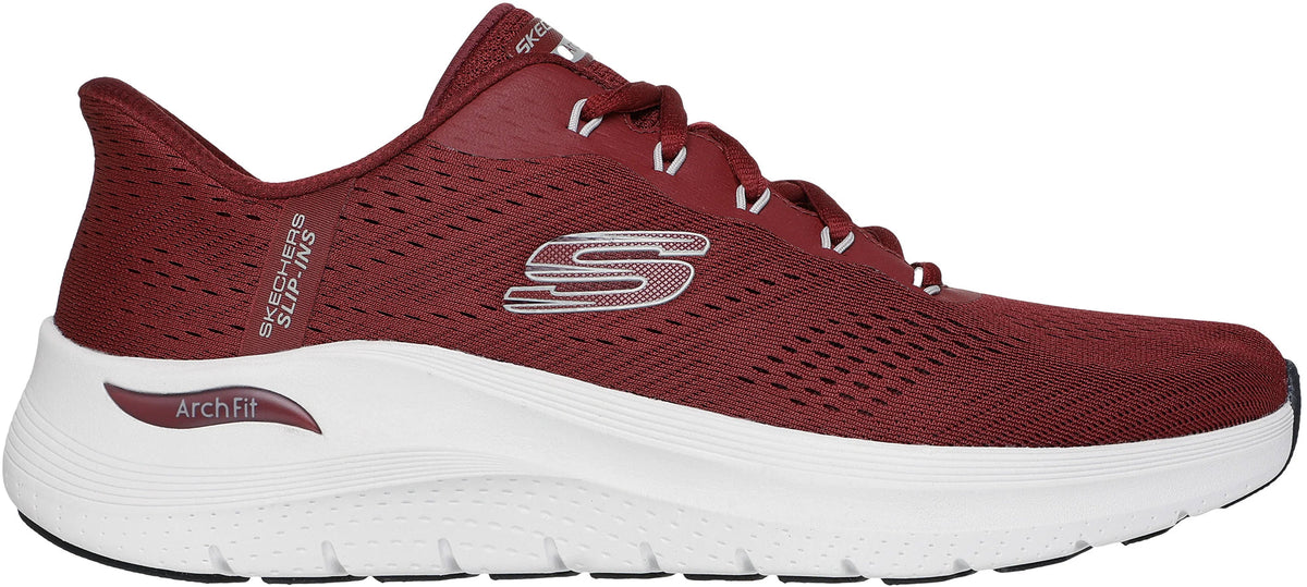 Skechers Arch Fit 2.0 Lestur Men's Shoes - Red - View 1